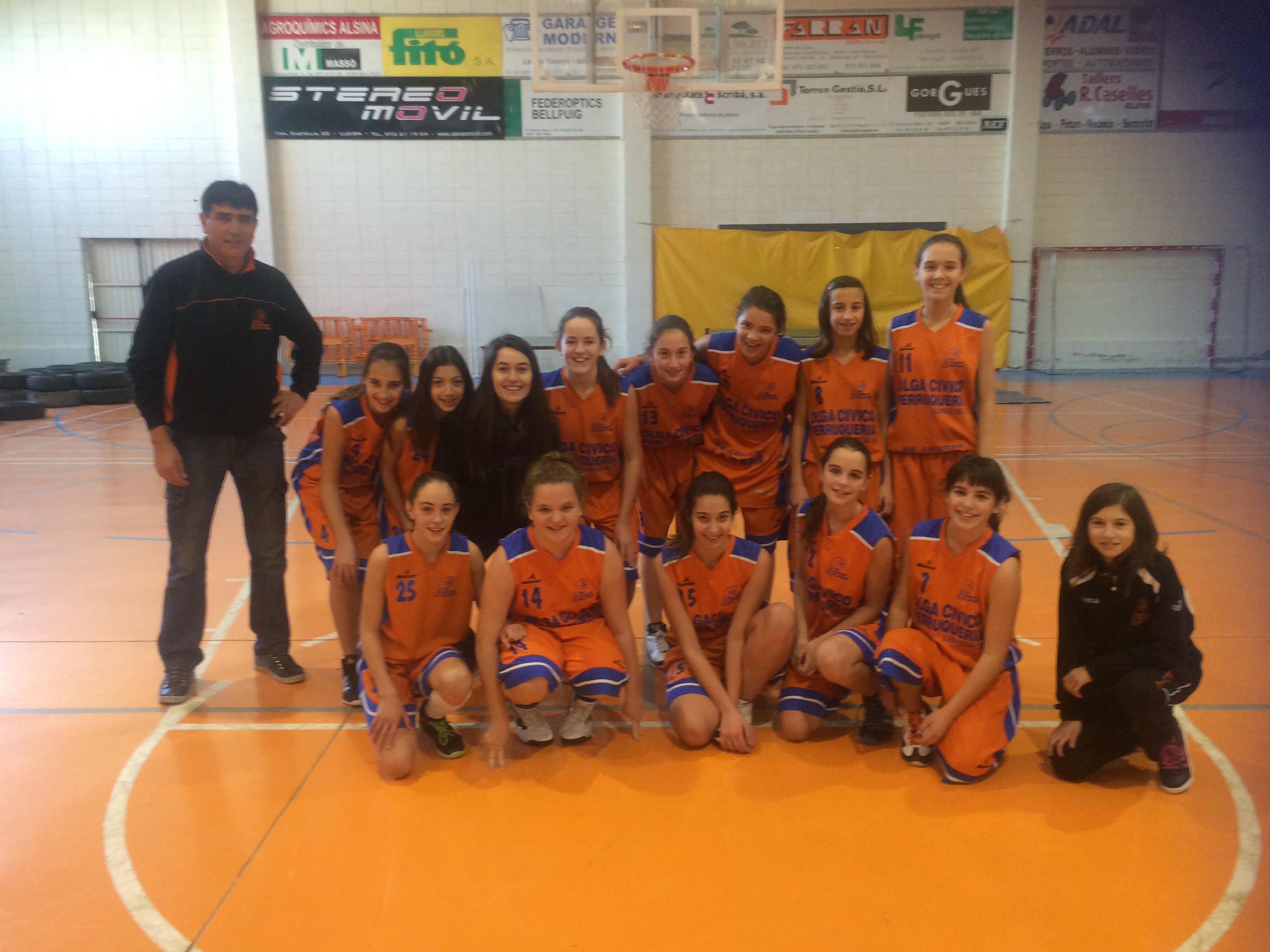 Infantil Femení a Interterritorial Temp.2013-2014 Club Bàsquet Bellpuig